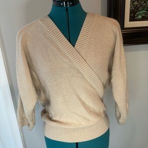 Open-back sweater